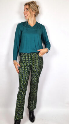 princesse-nomade-broek-lulu-zan-vert-blouse-emerald