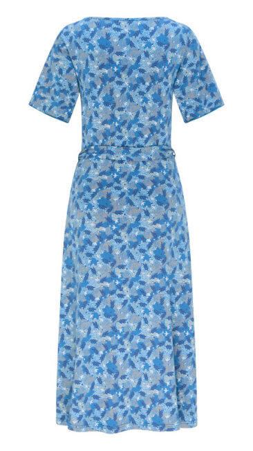 tranquillo-jurk-midi-v-neck-bloom