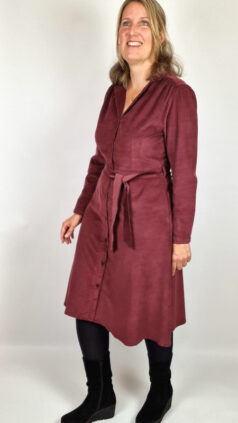 circus-jurk-beet-red-solid-ml