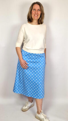 compania-fantastica-rok-polka-blue-zilch-top-batsleeve-offwhite