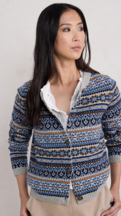 Vest Percella Cove Open Garden Shallows Multi - nog L en XL