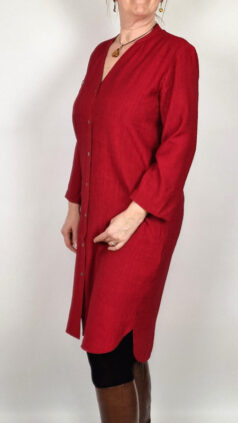 nice-things-jurk-wrinkle-deep-red