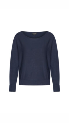 zilch-bamboe-top-batsleeve-navy