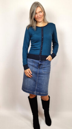 zilch-bamboe-vest-two-tone-petrol-white-stuff-rok-tia-denim